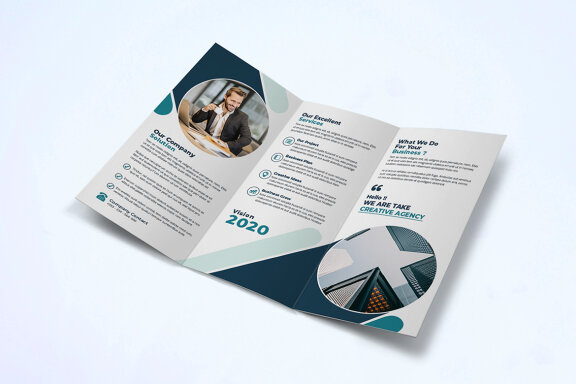 TriFold Business Brochure Template