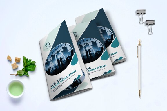 TriFold Business Brochure Template