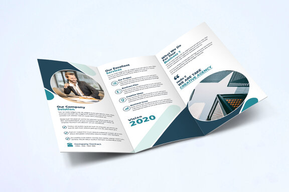 TriFold Business Brochure Template