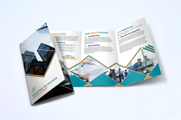 TriFold Business Brochure Template