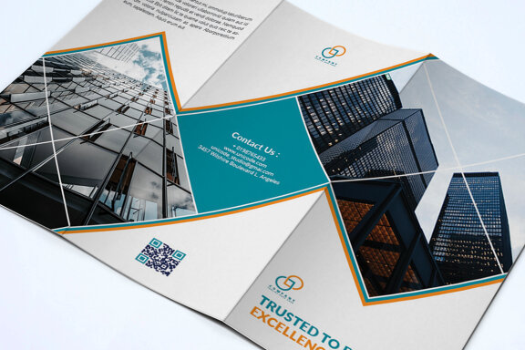 TriFold Business Brochure Template