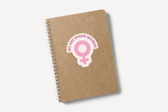 Women's Day 9 Printable Stickers