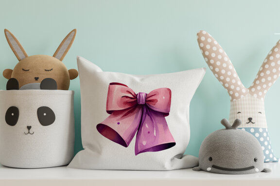 Set of Cliparts Watercolor Decor