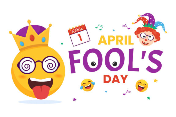 15 Happy April Fools Day FREE Illustration
