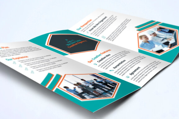TriFold Business Brochure Template