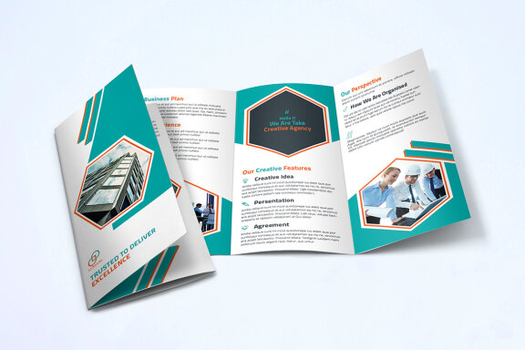 TriFold Business Brochure Template