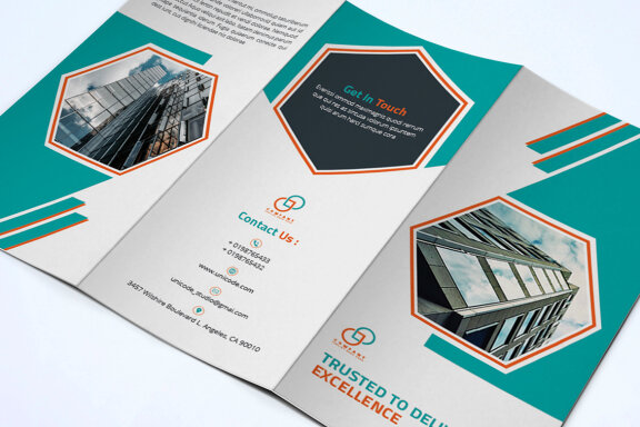TriFold Business Brochure Template