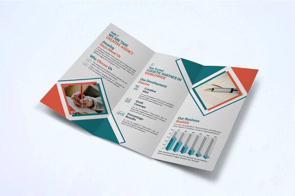 TriFold Business Brochure Template