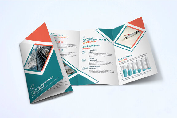 TriFold Business Brochure Template