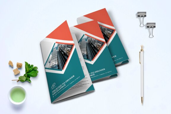 TriFold Business Brochure Template