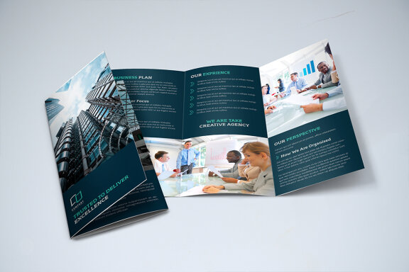 TriFold Business Brochure Template