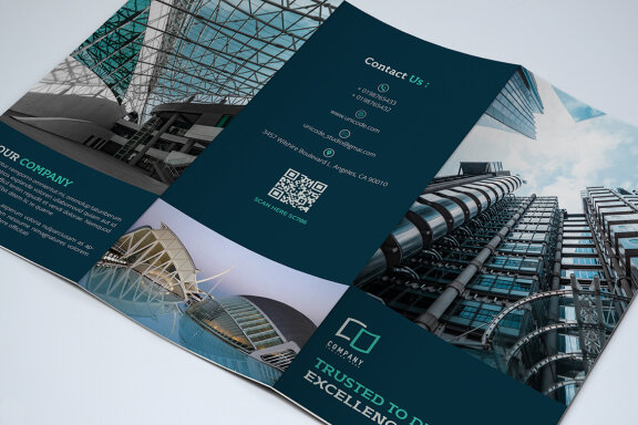 TriFold Business Brochure Template