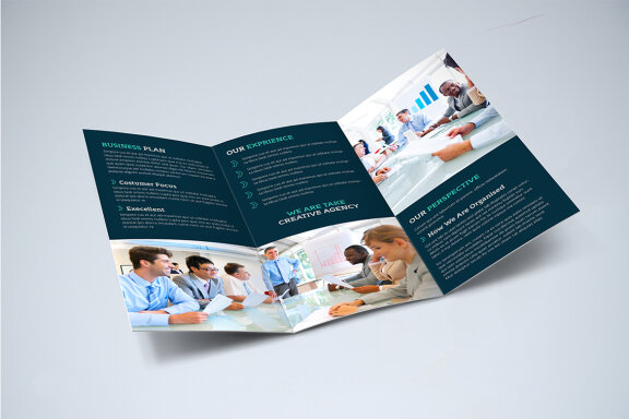 TriFold Business Brochure Template