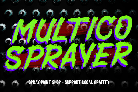 Lanecar Headline – Brush Display Font