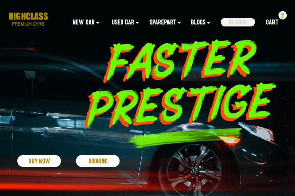 Lanecar Headline – Brush Display Font