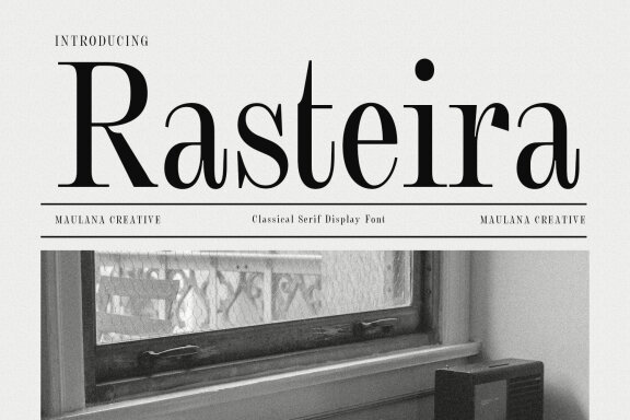 Rasteira Display Serif Font