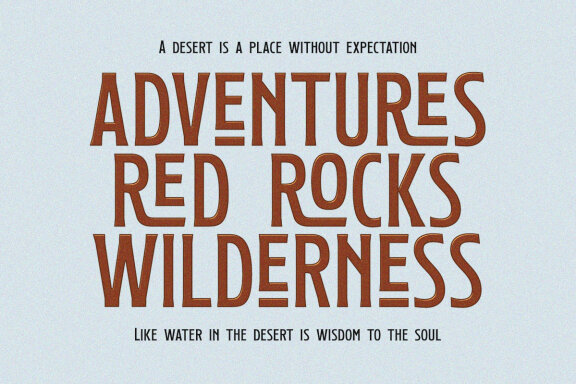 Stoneland- Display Font