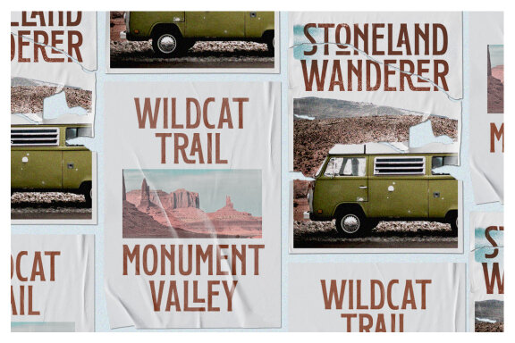 Stoneland- Display Font