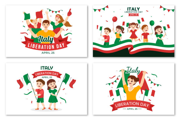 16 Italy Liberation Day Illustration