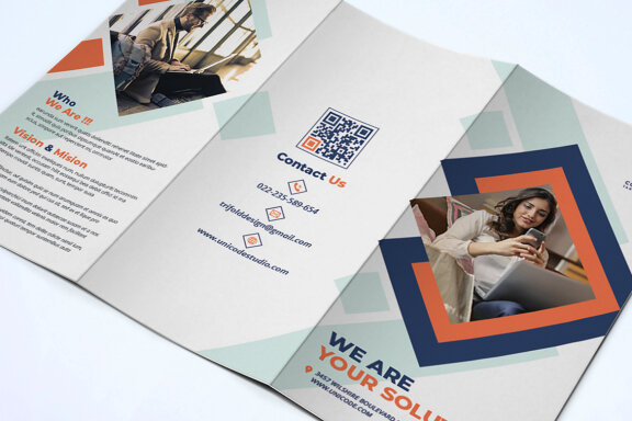 TriFold Business Brochure Template