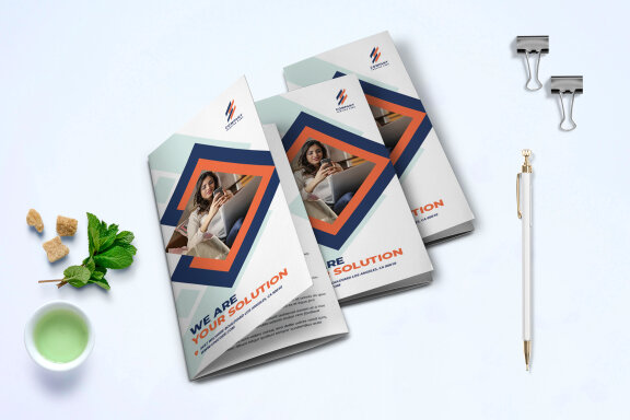 TriFold Business Brochure Template