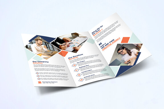 TriFold Business Brochure Template
