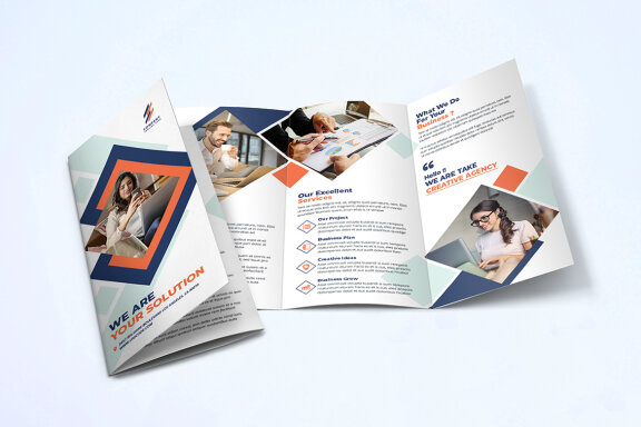 TriFold Business Brochure Template