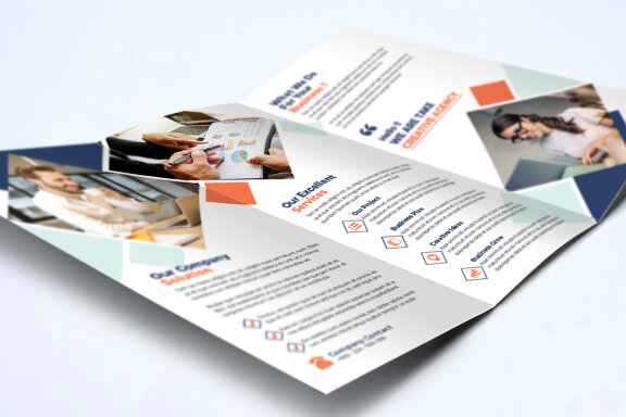 TriFold Business Brochure Template
