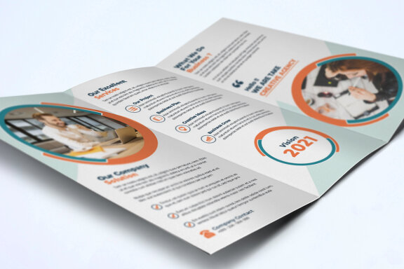 TriFold FREE Business Brochure Template
