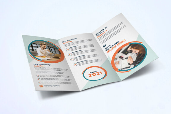 TriFold FREE Business Brochure Template
