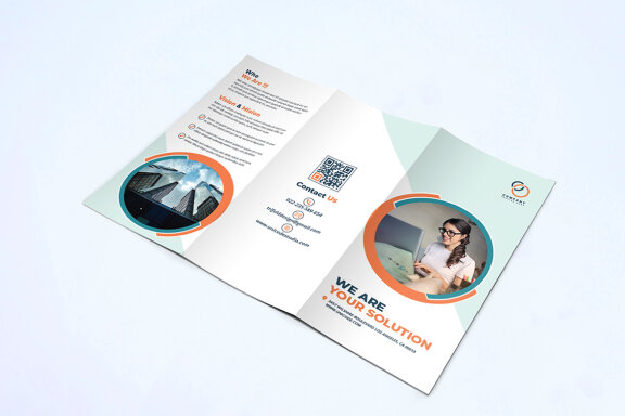 TriFold FREE Business Brochure Template