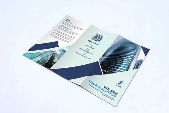 TriFold Business Brochure Template