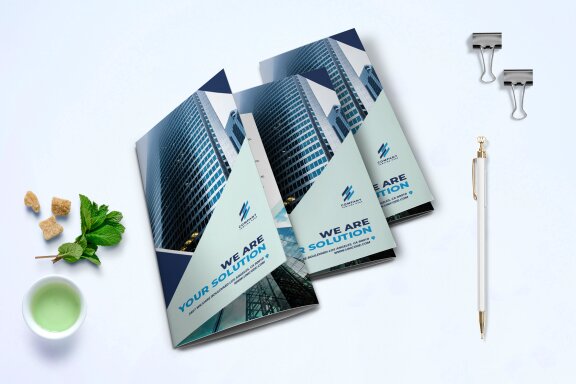 TriFold Business Brochure Template