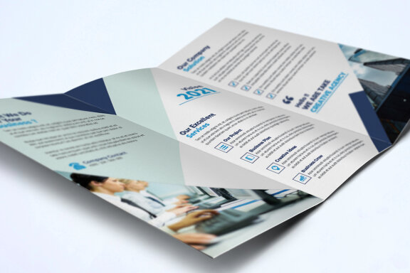 TriFold Business Brochure Template