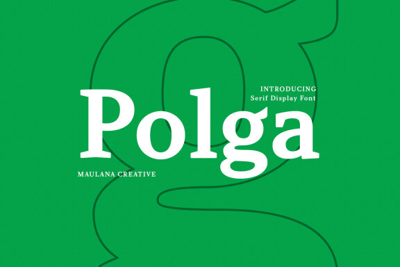 Polga Display Serif Font