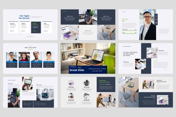 Marketing Proposal Google Slide Template