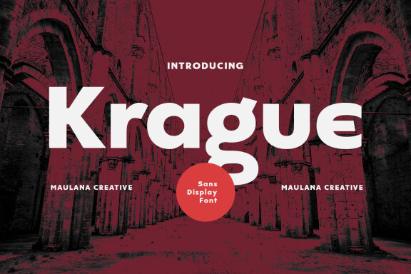 Krague Sans Display Font