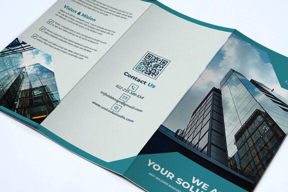 TriFold Business Brochure Template