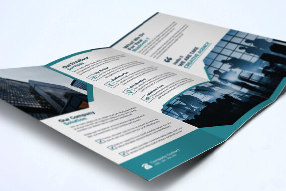 TriFold Business Brochure Template