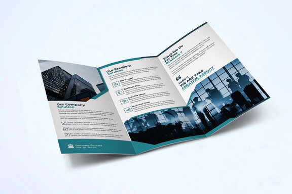 TriFold Business Brochure Template