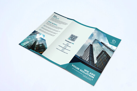 TriFold Business Brochure Template