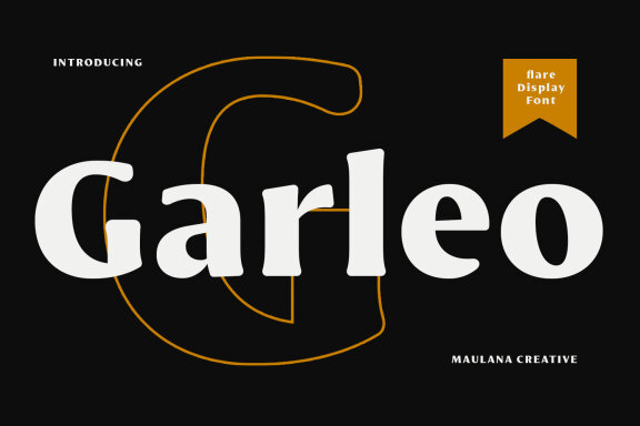 Garleo Flare Display Serif Font