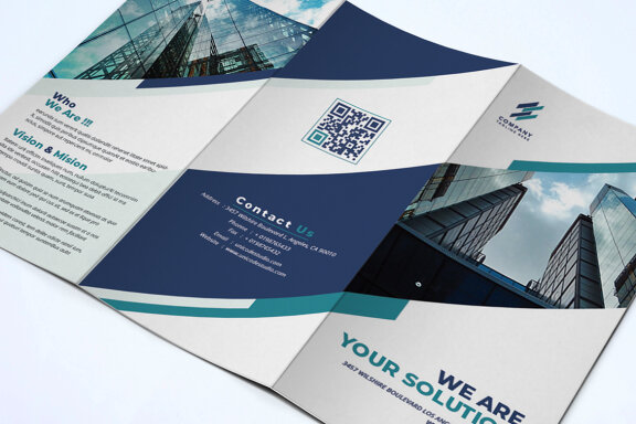 TriFold Business Brochure Template