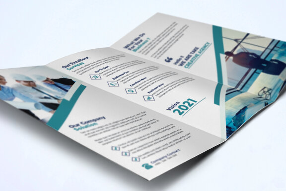 TriFold Business Brochure Template