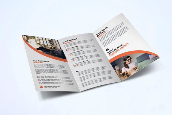 TriFold Business Brochure Template