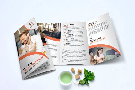 TriFold Business Brochure Template