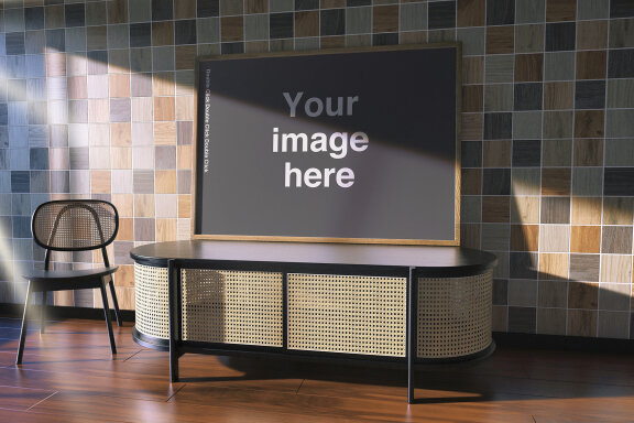 Simple Retro Mockups Scenes