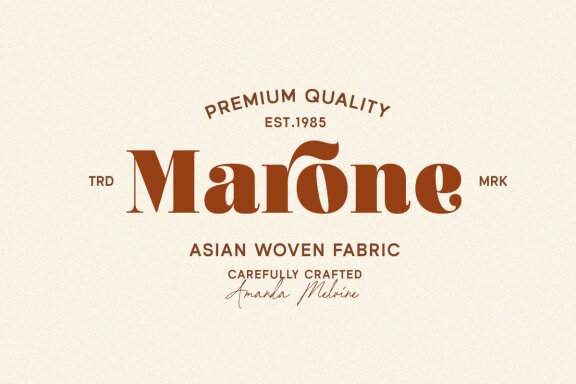 Billie Crimson - A Stylish Serif