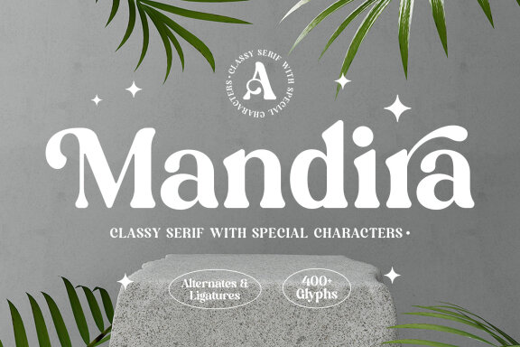 Mandira – Elegant Serif