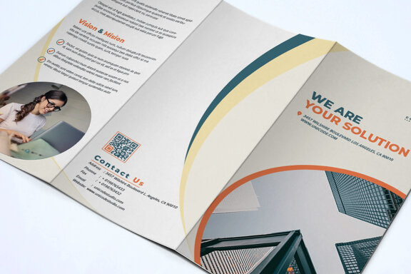 TriFold Business Brochure Template